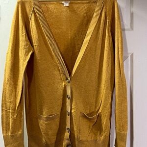 Mossimo Supply Co. | Golden Button up Cardigan Sweater | Size